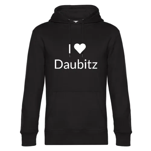 I Love Daubitz Hoodie Männer King Hooded
