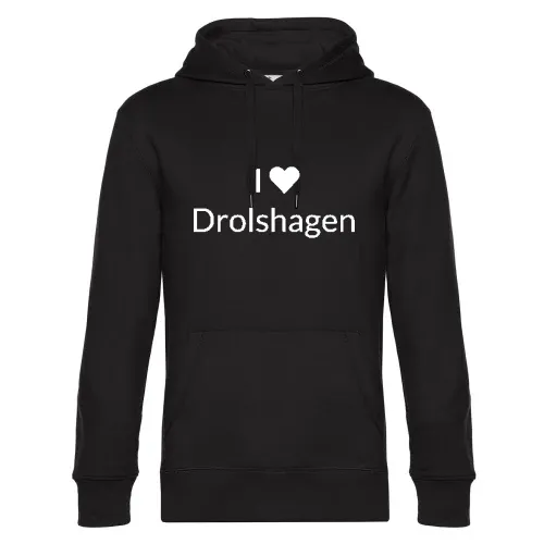 I Love Drolshagen Hoodie Männer King Hooded