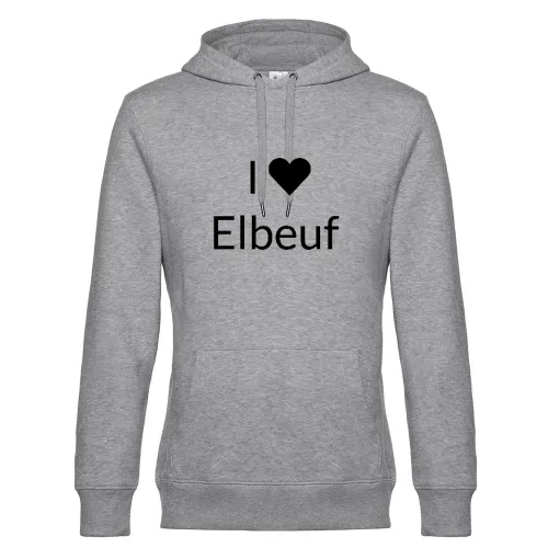 I Love Elbeuf Hoodie Männer King Hooded