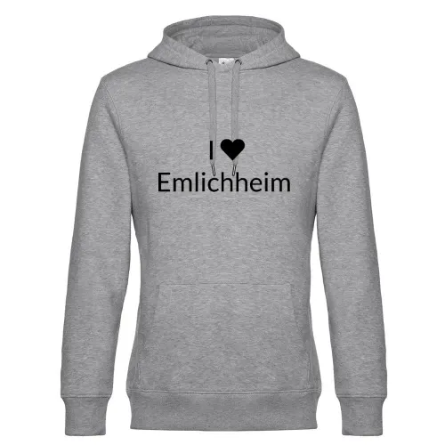 I Love Emlichheim Hoodie Männer King Hooded