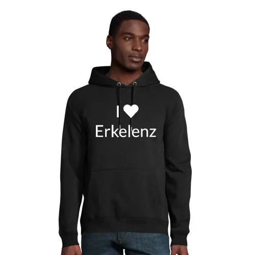 I Love Erkelenz Hoodie Männer Stellar Bio