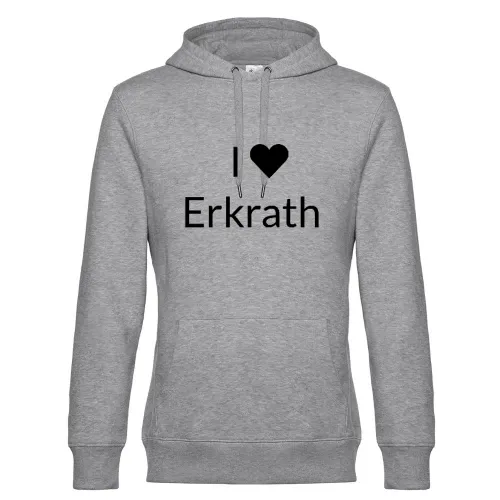 I Love Erkrath  Hoodie Männer King Hooded