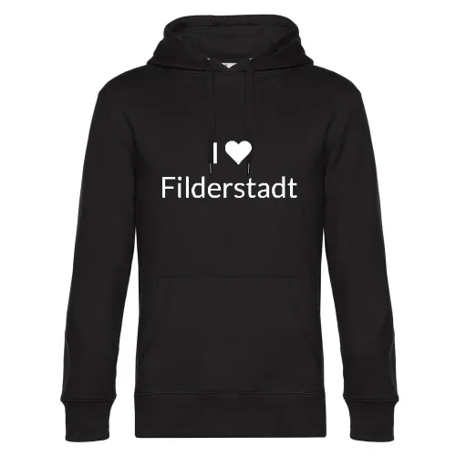 I Love Filderstadt Hoodie Männer King Hooded
