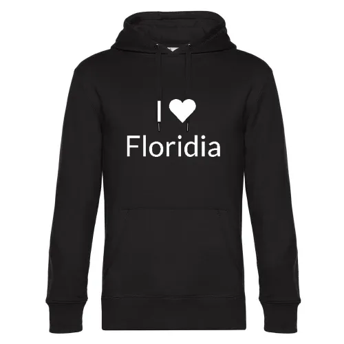 I Love Floridia Hoodie Männer King Hooded
