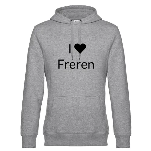 I Love Freren Hoodie Männer King Hooded