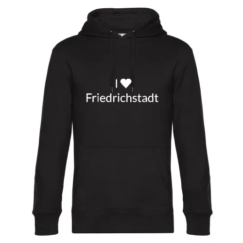 I Love Friedrichstadt Hoodie Männer King Hooded
