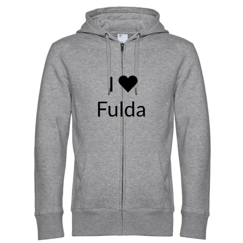 I Love Fulda Männer Hoodie