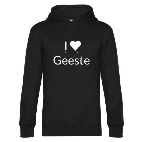I Love Geeste Hoodie Männer King Hooded