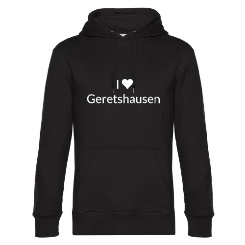 I Love Geretshausen Hoodie Männer King Hooded