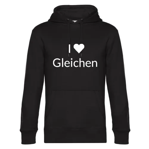 I Love Gleichen Hoodie Männer King Hooded