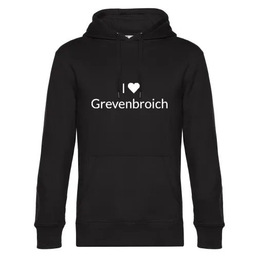 I Love Grevenbroich Hoodie Männer King Hooded