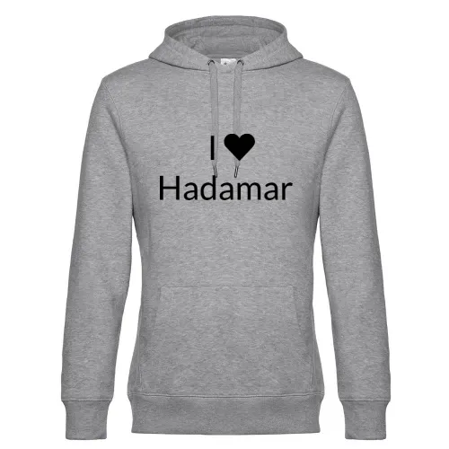 I Love Hadamar  Hoodie Männer King Hooded