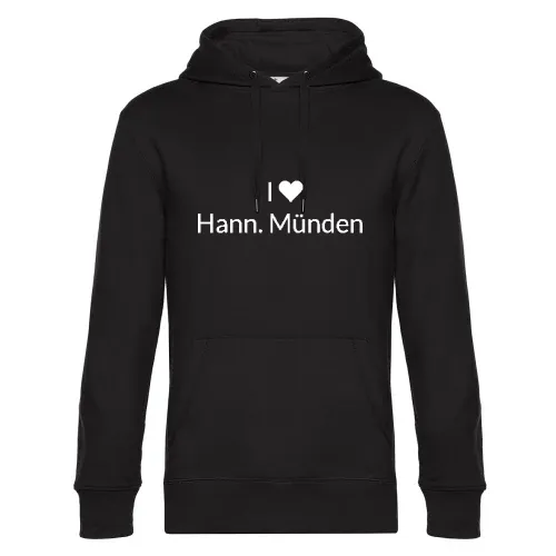 I Love Hann. Münden  Hoodie Männer King Hooded