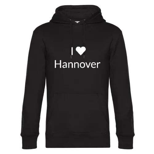 I Love Hannover Hoodie Männer King Hooded