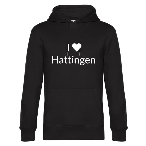 I Love Hattingen Hoodie Männer King Hooded