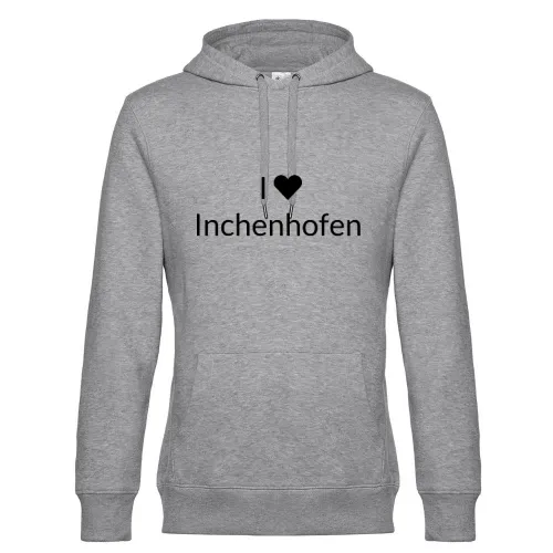 I Love Inchenhofen Hoodie Männer King Hooded