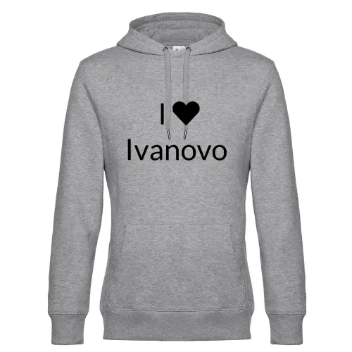 I Love Ivanovo Hoodie Männer King Hooded