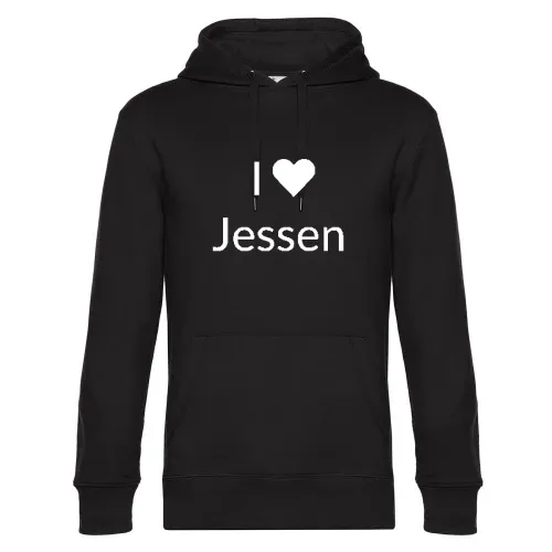 I Love Jessen Hoodie Männer King Hooded