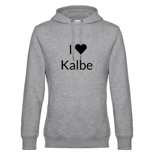 I Love Kalbe Hoodie Männer King Hooded