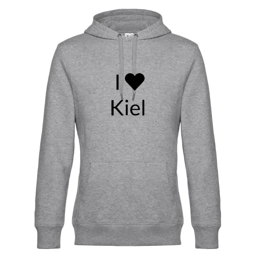 I Love Kiel Hoodie Männer King Hooded