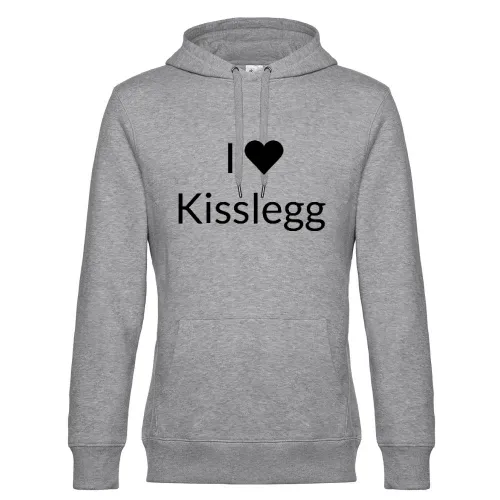 I Love Kisslegg Hoodie Männer King Hooded