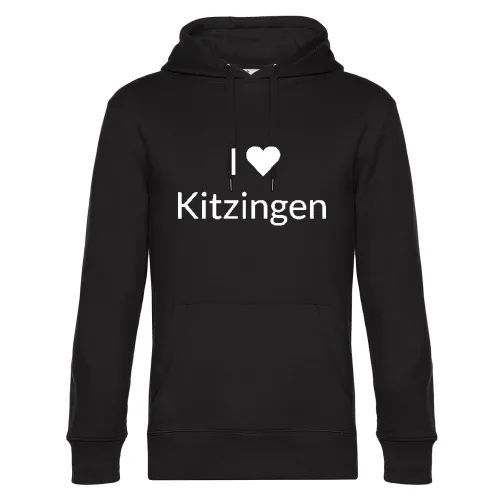 I Love Kitzingen Hoodie Männer King Hooded