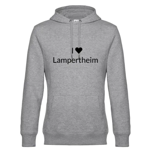 I Love Lampertheim  Hoodie Männer King Hooded