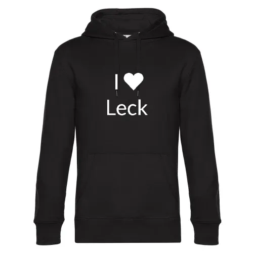 I Love Leck Hoodie Männer King Hooded
