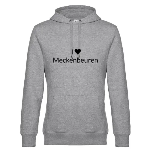 I Love Meckenbeuren Hoodie Männer King Hooded