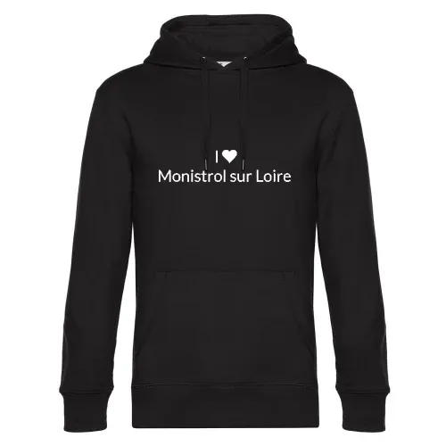 I Love Monistrol sur Loire Hoodie Männer King Hooded