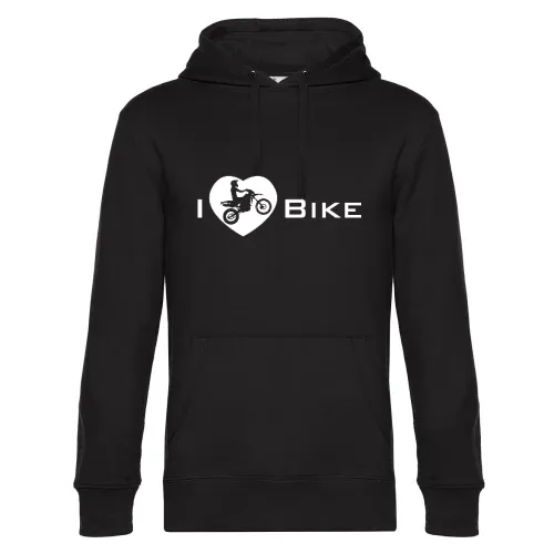 I Love my Enduro Bike Hoodie Männer King Hooded