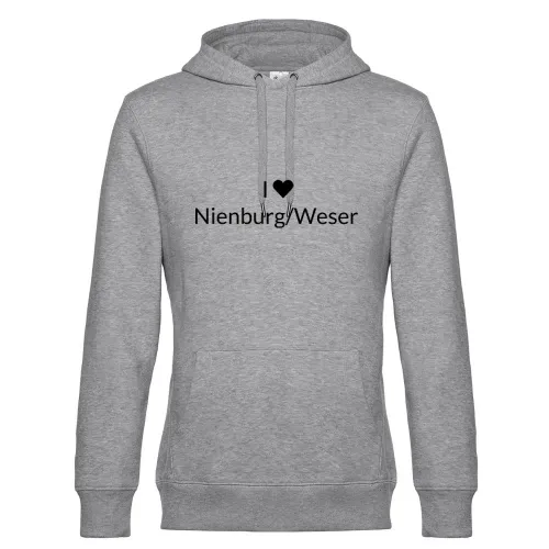I Love Nienburg/Weser Hoodie Männer King Hooded