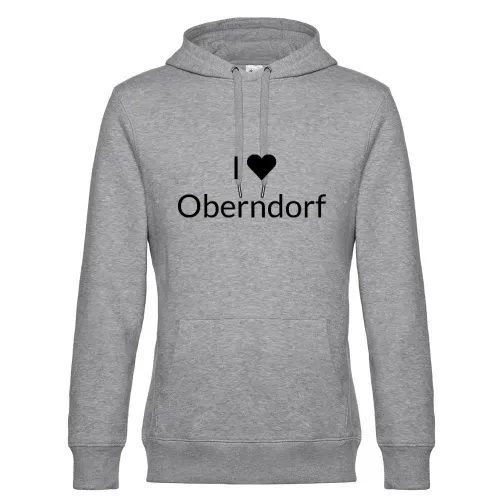 I Love Oberndorf Hoodie Männer King Hooded