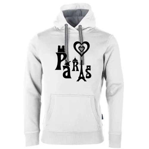 I Love Paris Männer Hoodie