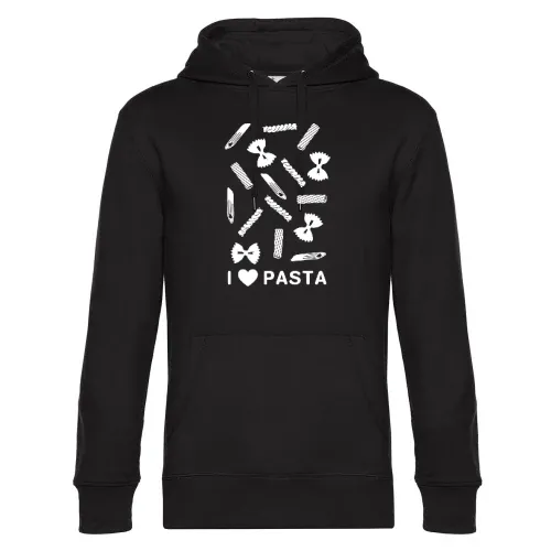 I love Paste Nudelarten Hoodie Männer King Hooded