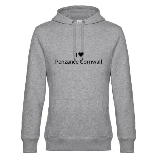 I Love Penzance Cornwall  Hoodie Männer King Hooded