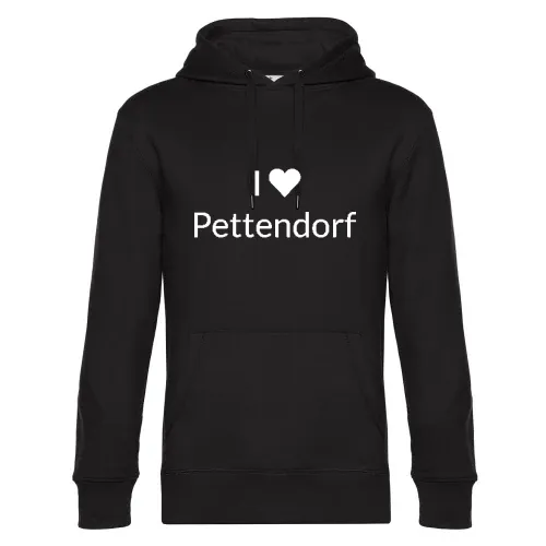 I Love Pettendorf Hoodie Männer King Hooded