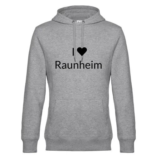 I Love Raunheim Hoodie Männer King Hooded