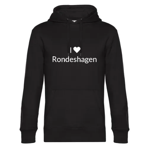 I Love Rondeshagen Hoodie Männer King Hooded