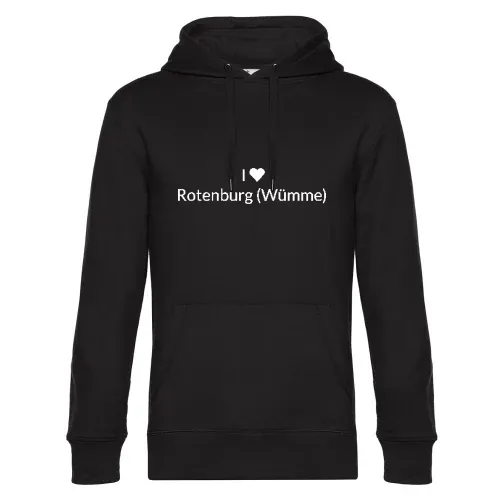 I Love Rotenburg (Wümme) Hoodie Männer King Hooded
