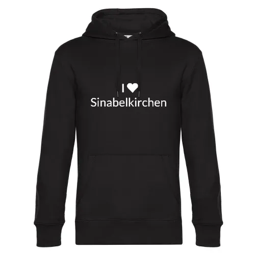 I Love Sinabelkirchen Hoodie Männer King Hooded