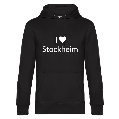 I Love Stockheim Hoodie Männer King Hooded