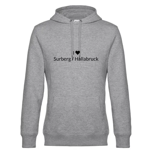 I Love Surberg / Hallabruck Hoodie Männer King Hooded