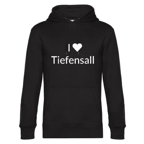 I Love Tiefensall  Männer Hoodie