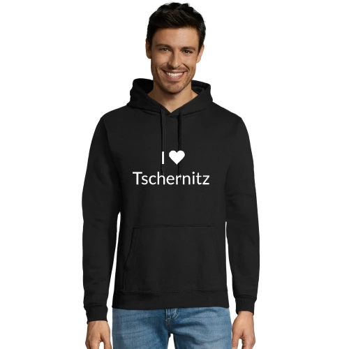 I Love Tschernitz Hoodie Männer Snake