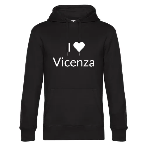 I Love Vicenza  Hoodie Männer King Hooded