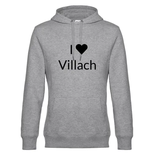 I Love Villach Männer Hoodie
