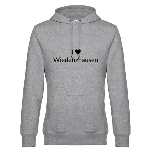 I Love Wiedenzhausen Hoodie Männer King Hooded