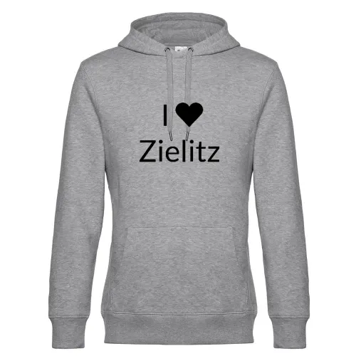 I Love Zielitz Hoodie Männer King Hooded