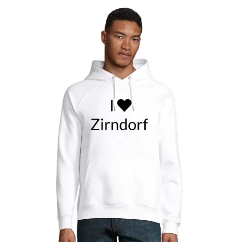 I Love Zirndorf Hoodie Männer Stellar Bio